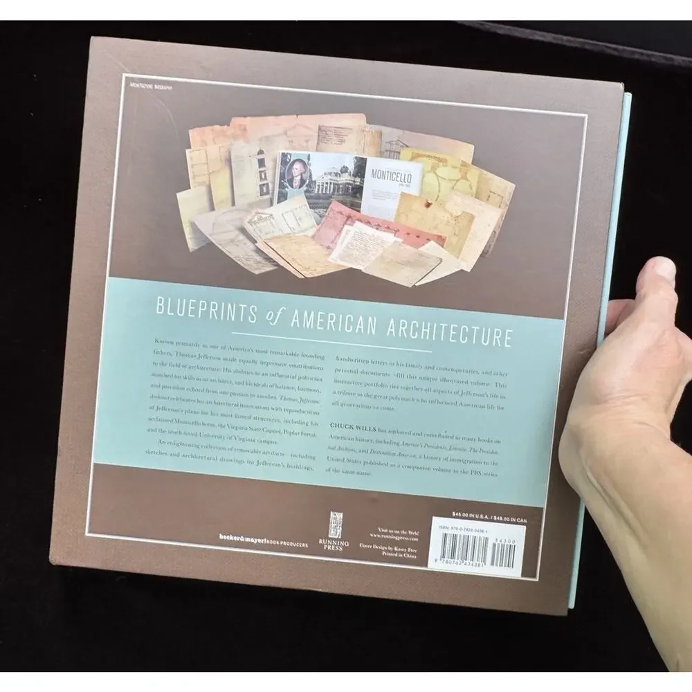 Thomas Jefferson - Architect: The Interactive Portfolio by Chuck Wills Like New!